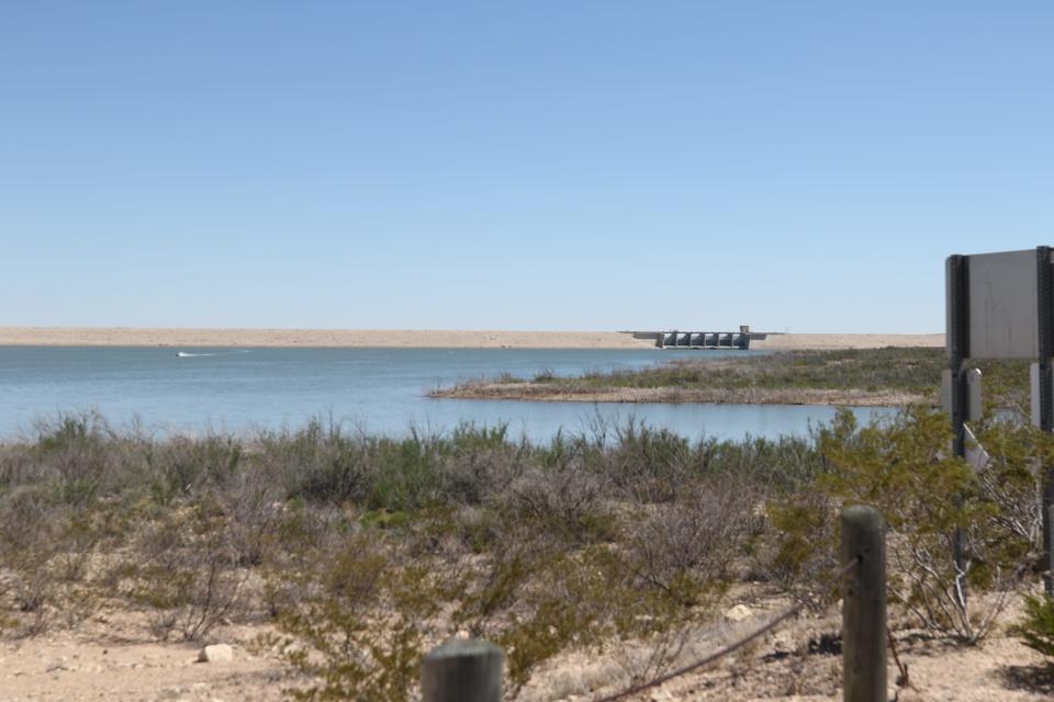 Brantley Lake State Park is pictured, April 4, 2024 north of Carlsbad.