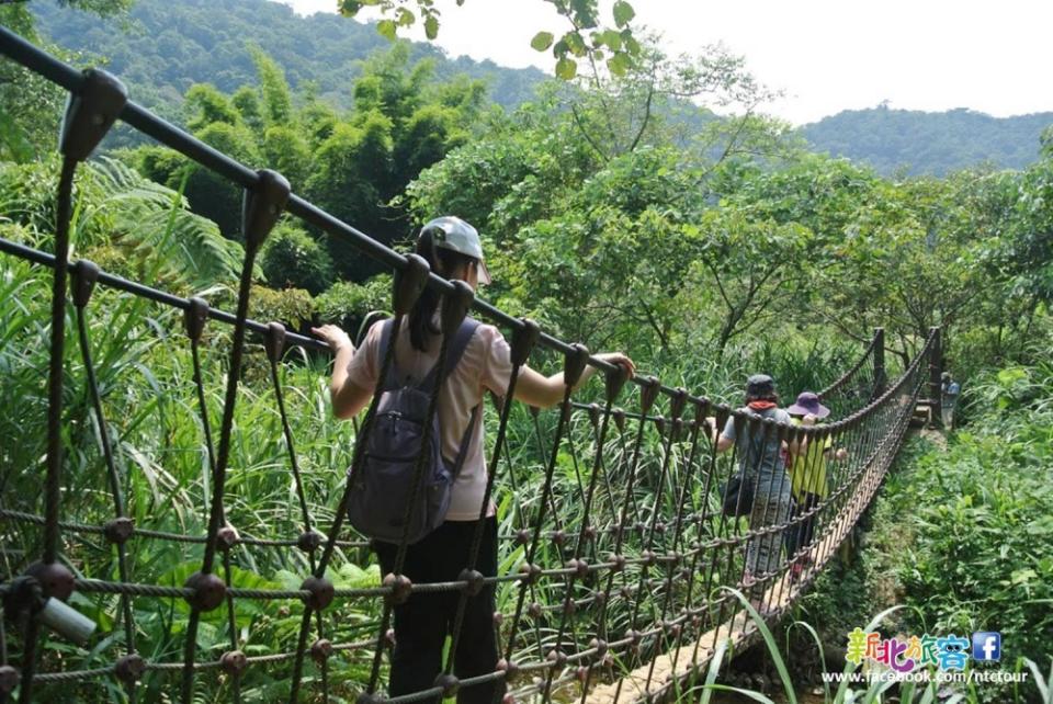 三貂嶺瀑布步道難度低，路途變化大，深受登山客喜愛。