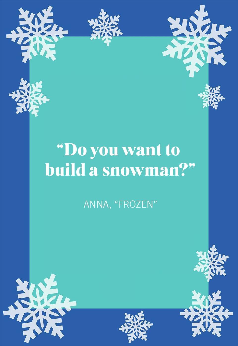 Anna, “Frozen”