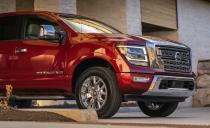 <p>2020 Nissan Titan Platinum Reserve</p>