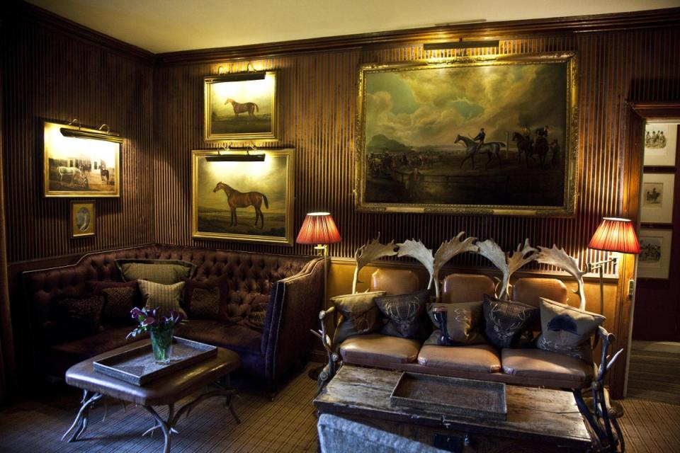 Prestonfield House: The opulent Whiskey Room at Prestonfield (Prestonfield House)