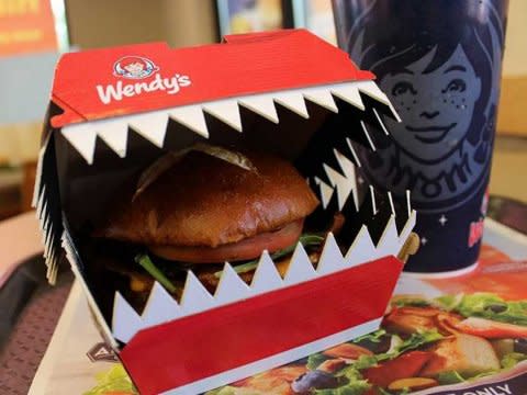 wendy's shark week twitter