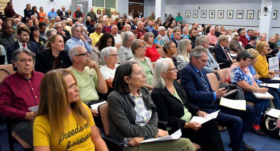 Brevard County Commission meetings, like all government meetings, can benefit from following Robert's Rules of Order.
(Photo: TIM SHORTT/ FLORIDA TODAY)