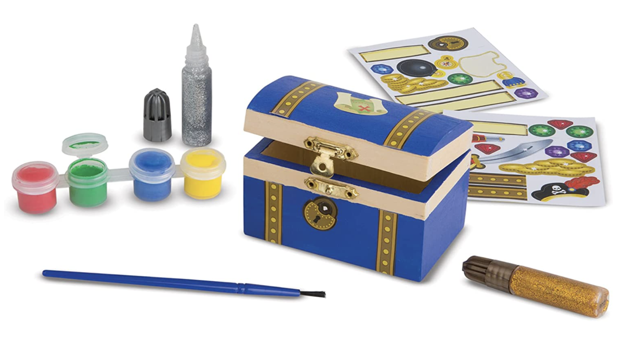 Decorate-Your-Own Pirate Chest Craft Kit