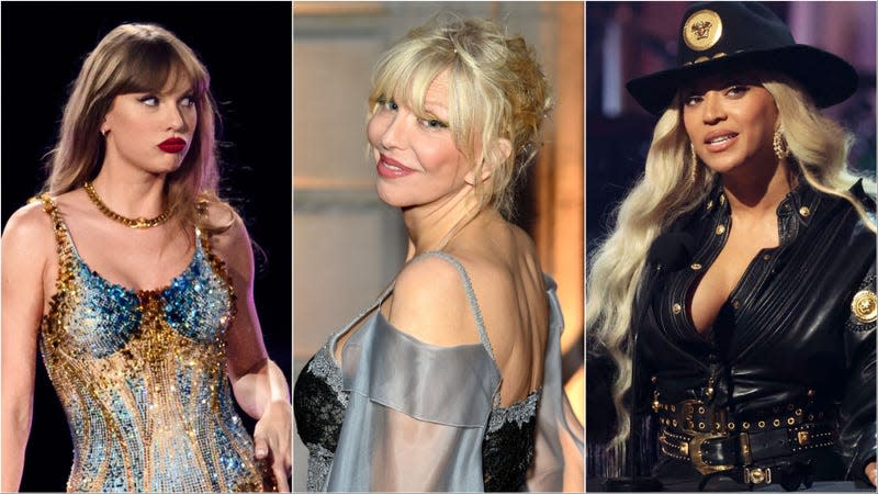 Taylor Swift; Courtney Love; Beyoncé