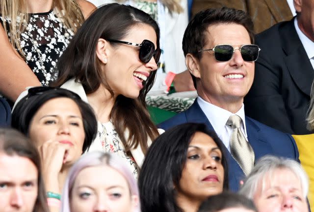 Karwai Tang/WireImage Hayley Atwell and Tom Cruise in 2021