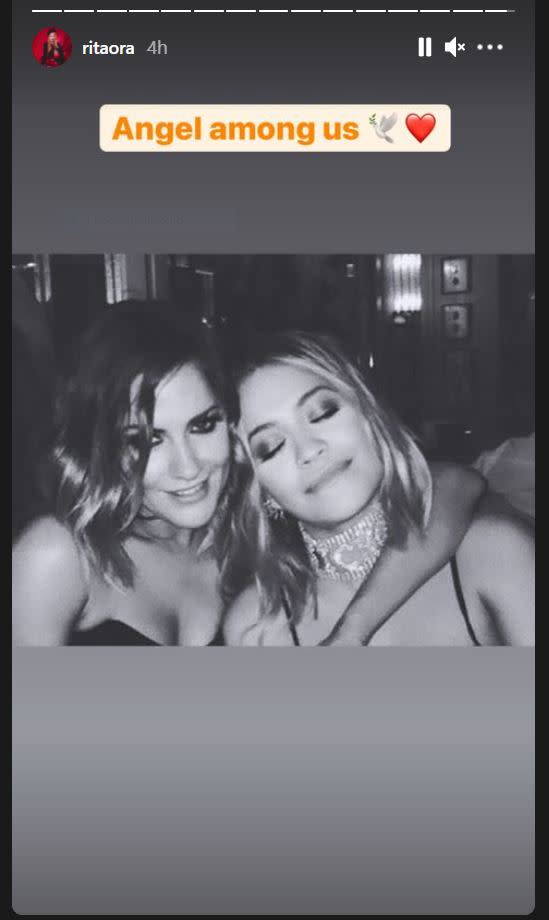 Rita Ora posted a tribute (Rita Ora/Instagram/PA)