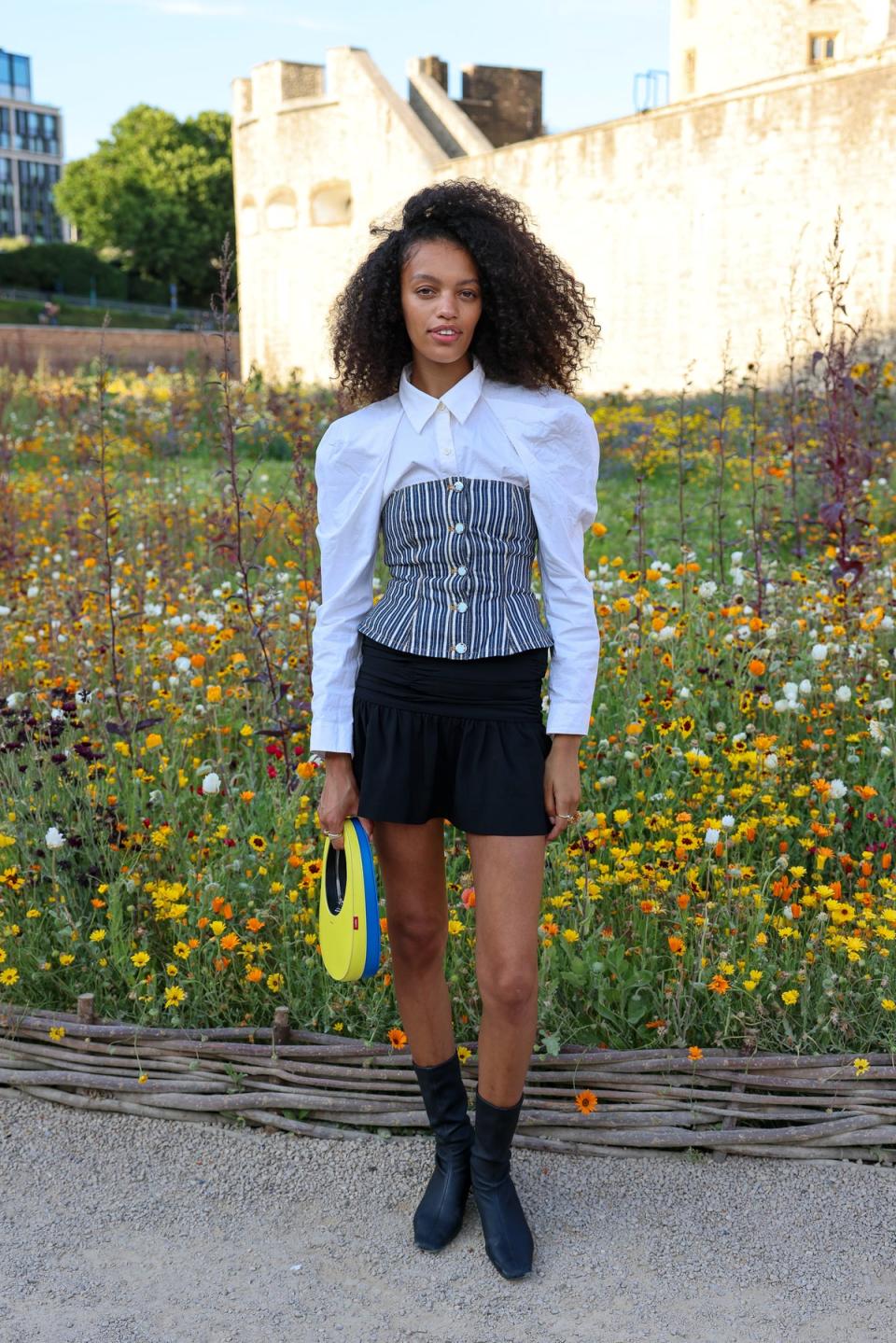 Kukua Williams attends the Harpers Bazaar x Tower of London Superbloom celebration at the Four Seasons Hotel London at Ten Trinity Square (Dave Benett/Getty Images for Fou)