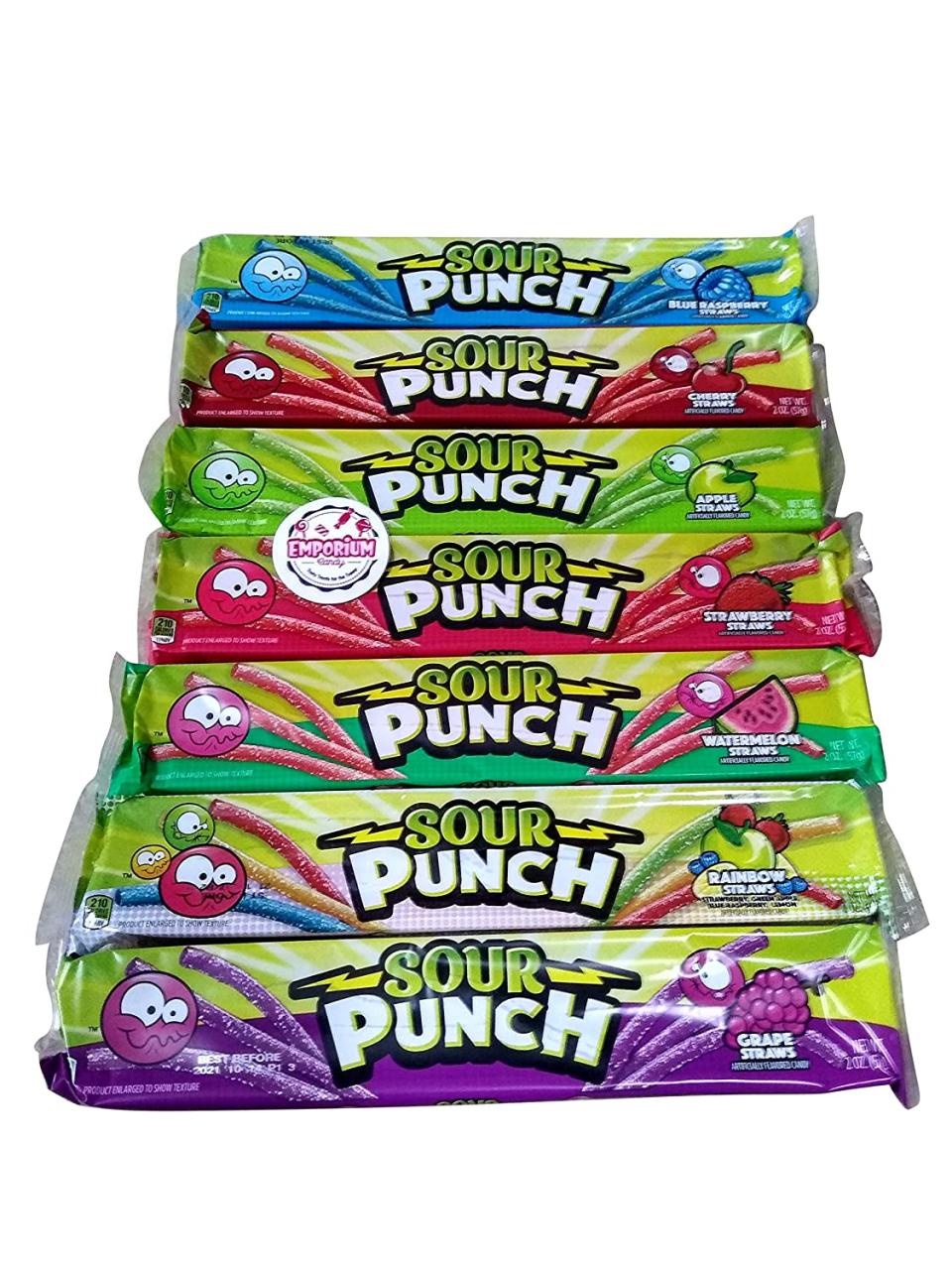 Package of Sour Punch Straws