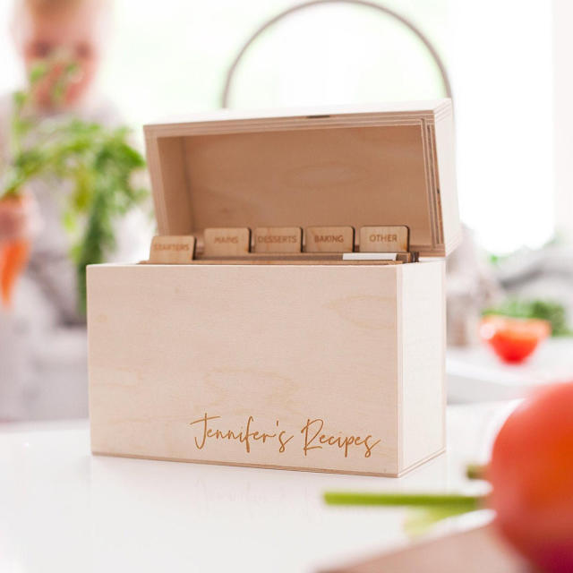 These Precious Recipe Boxes Are Begging To Hold Your Beloved Family Recipe  Cards