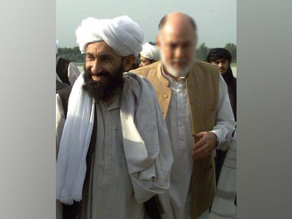 Mullah Mohammad Hassan Akhund during his Pakistan visit in 1999. He was the foreign minister of Afghanistan then. (Picture/Reuters)