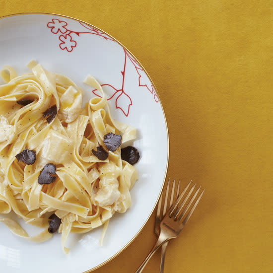 Pasta with Robiola and Truffles