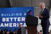 President Joe Biden speaks about his economic agenda after touring the building site for a new computer chip plant for Taiwan Semiconductor Manufacturing Company, Tuesday, Dec. 6, 2022, in Phoenix. (AP Photo/Patrick Semansky)