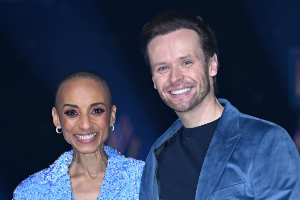 Adele Roberts and her dance partner Mark Hanretty (Getty Images)