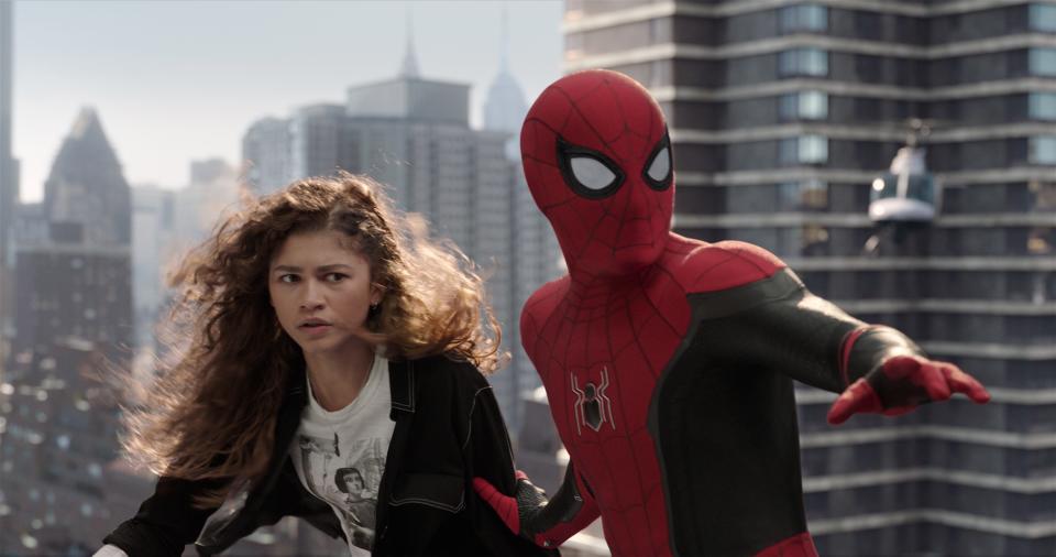 <div><p>"I was coming in every day on set to watch Jon work," Zendaya explained. "I like to respect the process, so I'm very quiet. I kind of sit in the corner and sometimes ask Jon questions about his work. He was great and lovely and shared so much with me."</p></div><span> Sony / Marvel / Everett Collection</span>