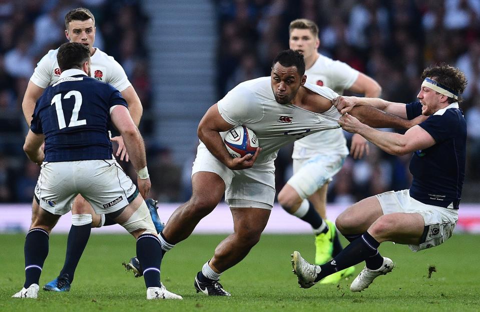 Billy Vunipola returns to the starting line-up to face Ireland: Getty