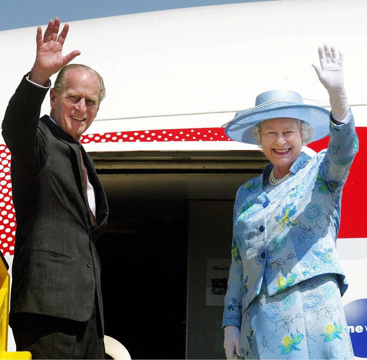 britain's queen elizabeth ii and the duk