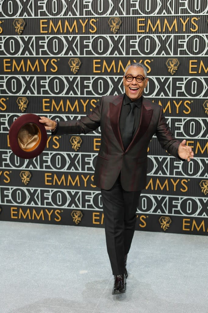 Giancarlo Esposito attends the 75th Primetime Emmy Awards at Peacock Theater on January 15, 2024 in Los Angeles, California.