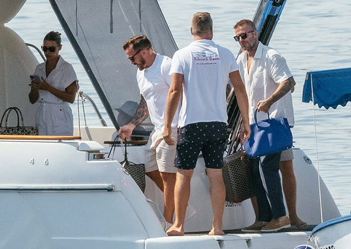 vacaciones david beckham y su familia en Croacia