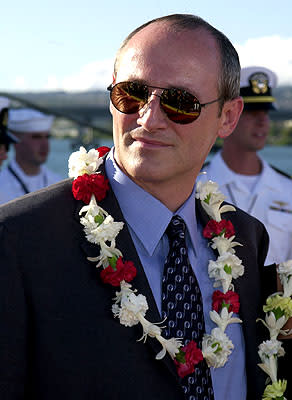 Colm Feore aboard the USS John C. Stennis at the Honolulu, Hawaii premiere of Touchstone Pictures' Pearl Harbor