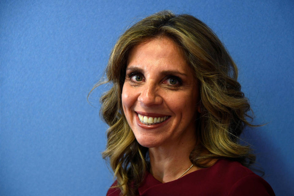 Mendelsohn, Facebook's EMEA VP poses for a portrait following a Reuters interview in London, Britain