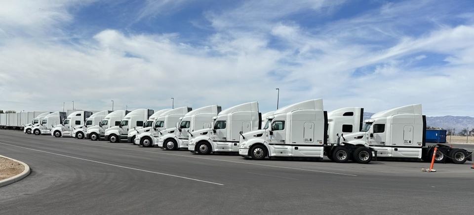 TuSimple Holdings laid off 150 more employees on Monday as it followed through on exiting the U.S. market for autonomous trucks. (Photo: Alan Adler/FreightWaves)