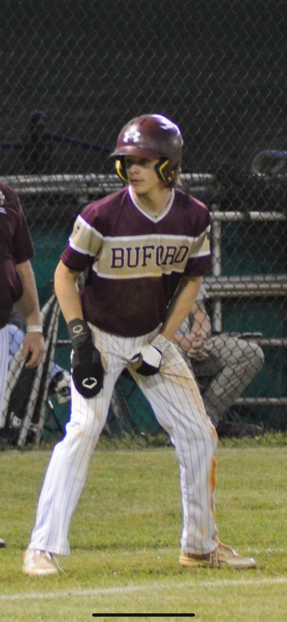 Ewing, a senior, leads Buford in batting average and on-base percentage.