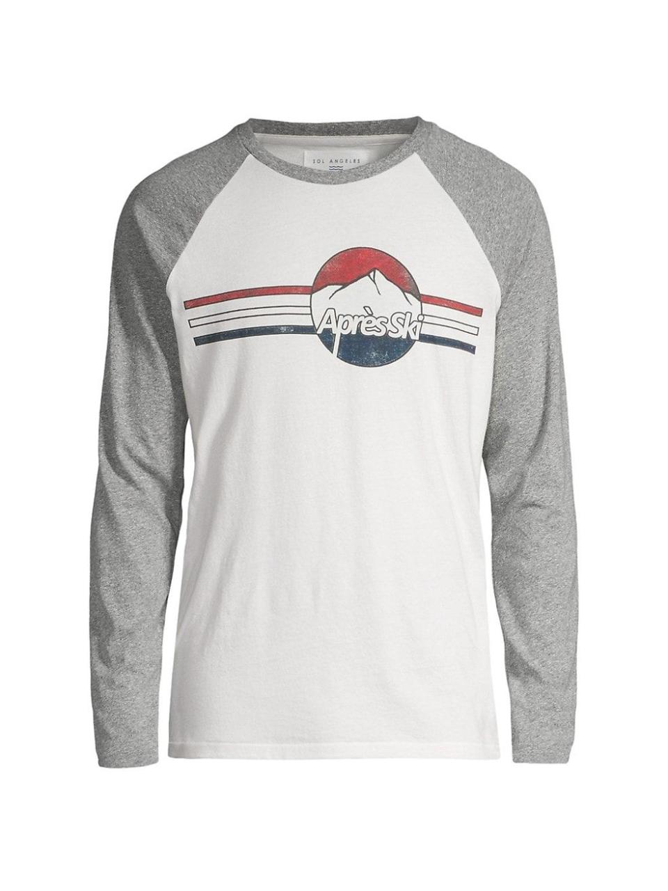 Sol Angeles Men's Après Ski Graphic Raglan T-Shirt