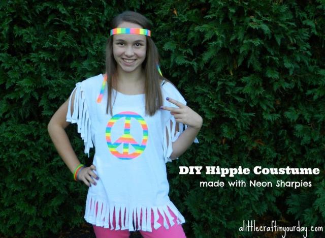 My daughter's hippy girl costume  Hippie costume diy, Hippie costume, Hippie  costume halloween