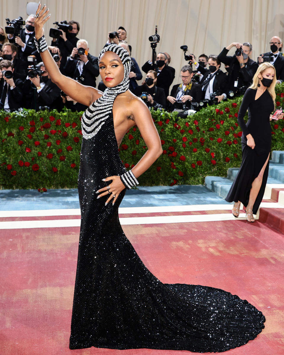 Janelle Monáe attends The Met Gala.