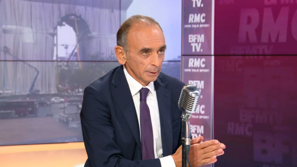 Eric Zemmour sur BFMTV.  - BFMTV