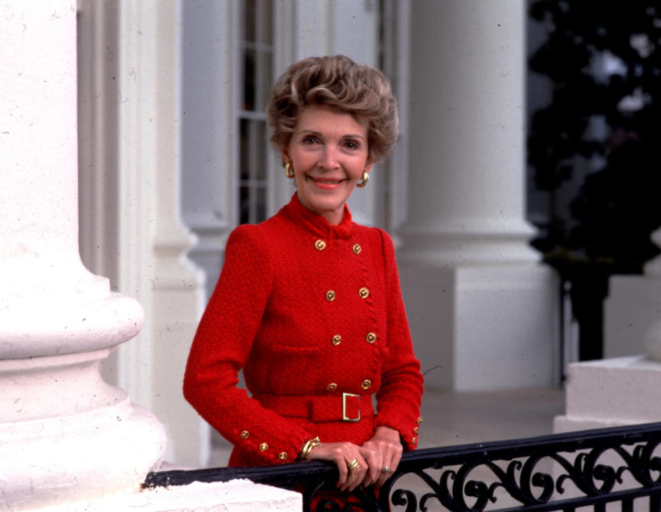 Nancy Reagan at the White House