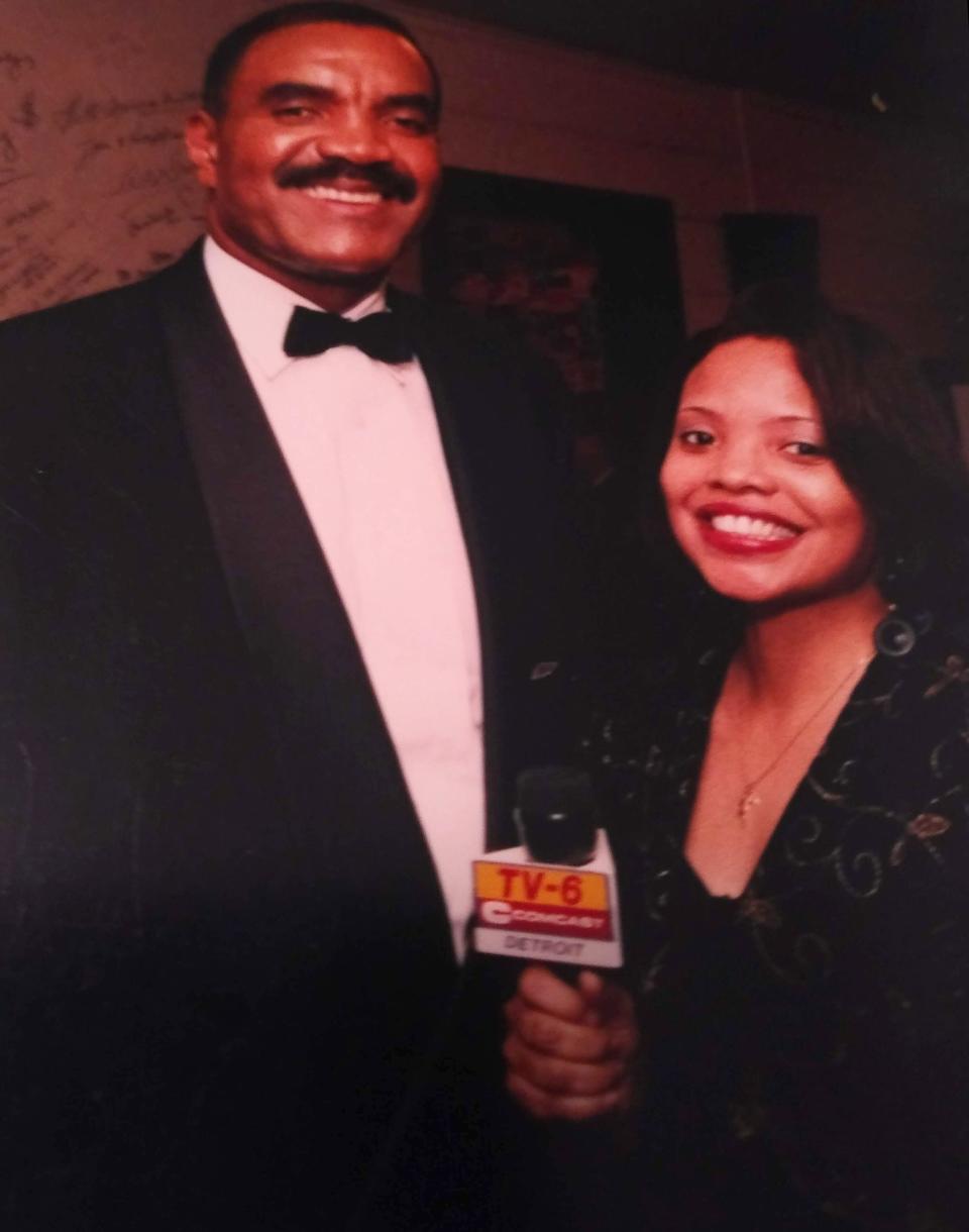 As a “Sportstalk” reporter, native Detroiter Stephanie Young had an opportunity to interview local and national sports personalities, including Calvin Hill, who in addition to being the father of former Detroit Pistons star Grant Hill, was an NFL champion after the Dallas Cowboys defeated the Miami Dolphins in Super Bowl VI. From 1988 through 1998, “Sportstalk” aired on Barden Cablevision TV-6, owned by the late Don Barden, who brought cable television to Detroit. Young, who is now living in Las Vegas hopes to reconnect with the Detroit Lions, a team she covered for “Sportstalk,” if the Lions advance to Super Bowl LVIII.