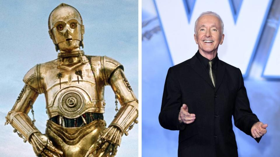 Anthony Daniels as C-3PO