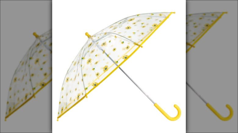 umbrella with flower pattern