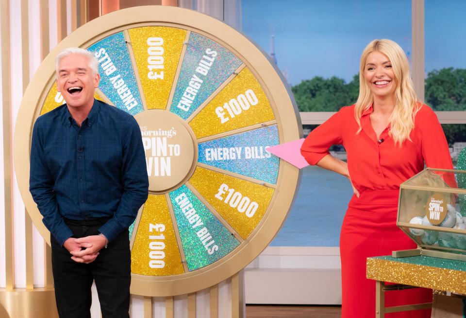 'This Morning' was also recently criticised for its Spin to Win competition. (ITV)