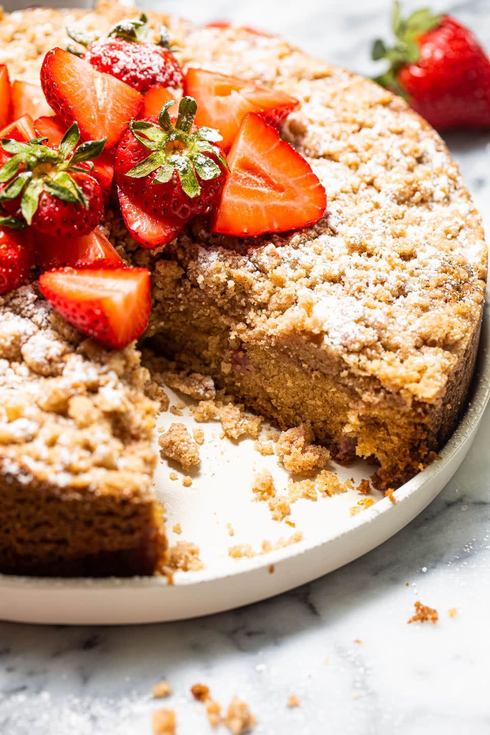 spring cake recipes strawberry crumb cake