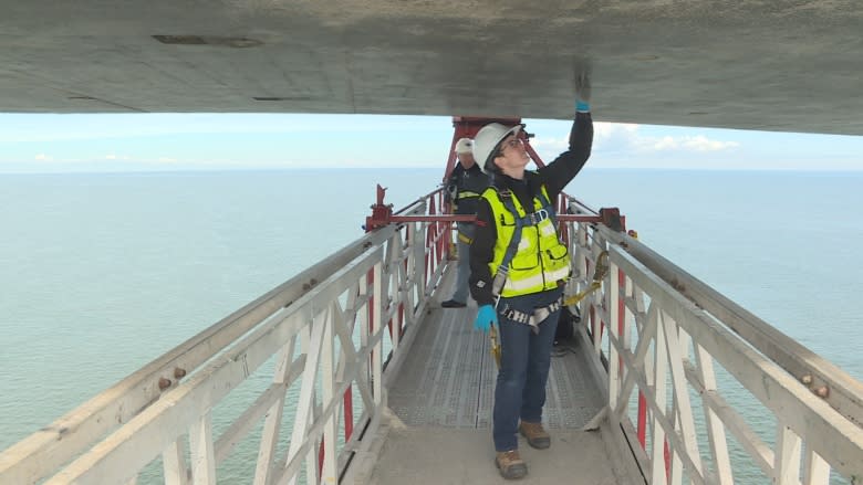 Checking things out: Confederation Bridge annual checkup underway