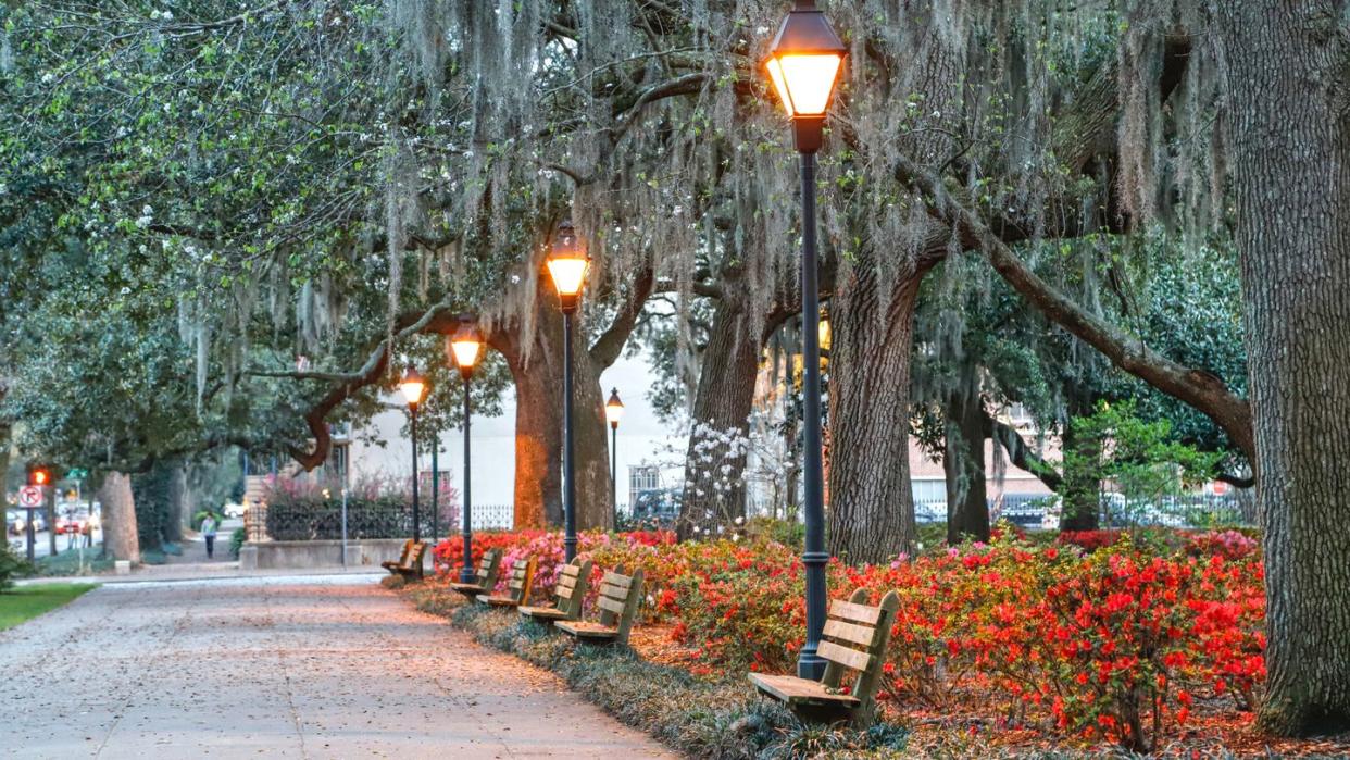 forsyth park in savannah