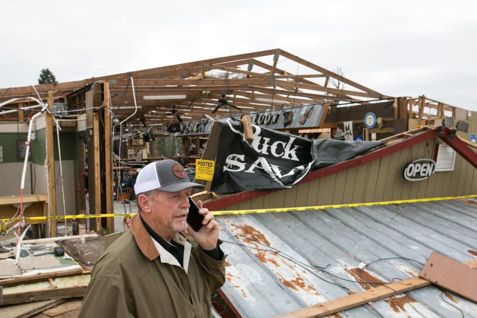 Officials say 24 families in Smiths Station, Alabama lost their homes in the storm March 3.