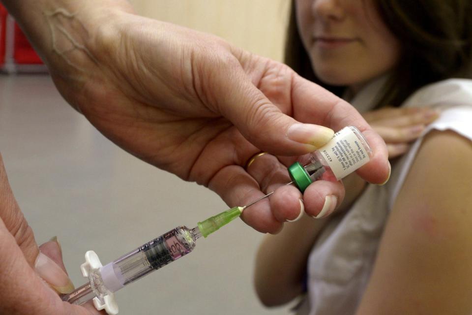 Health chiefs are warning about a spread of measles cases (PA) (PA Archive)