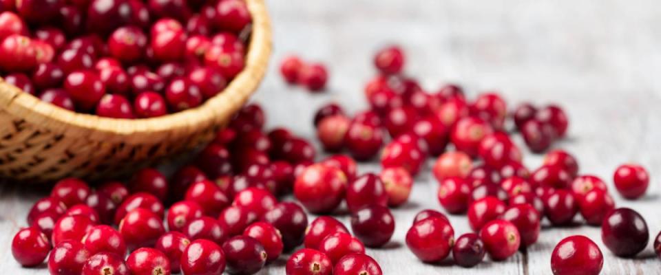 Fresh cranberries