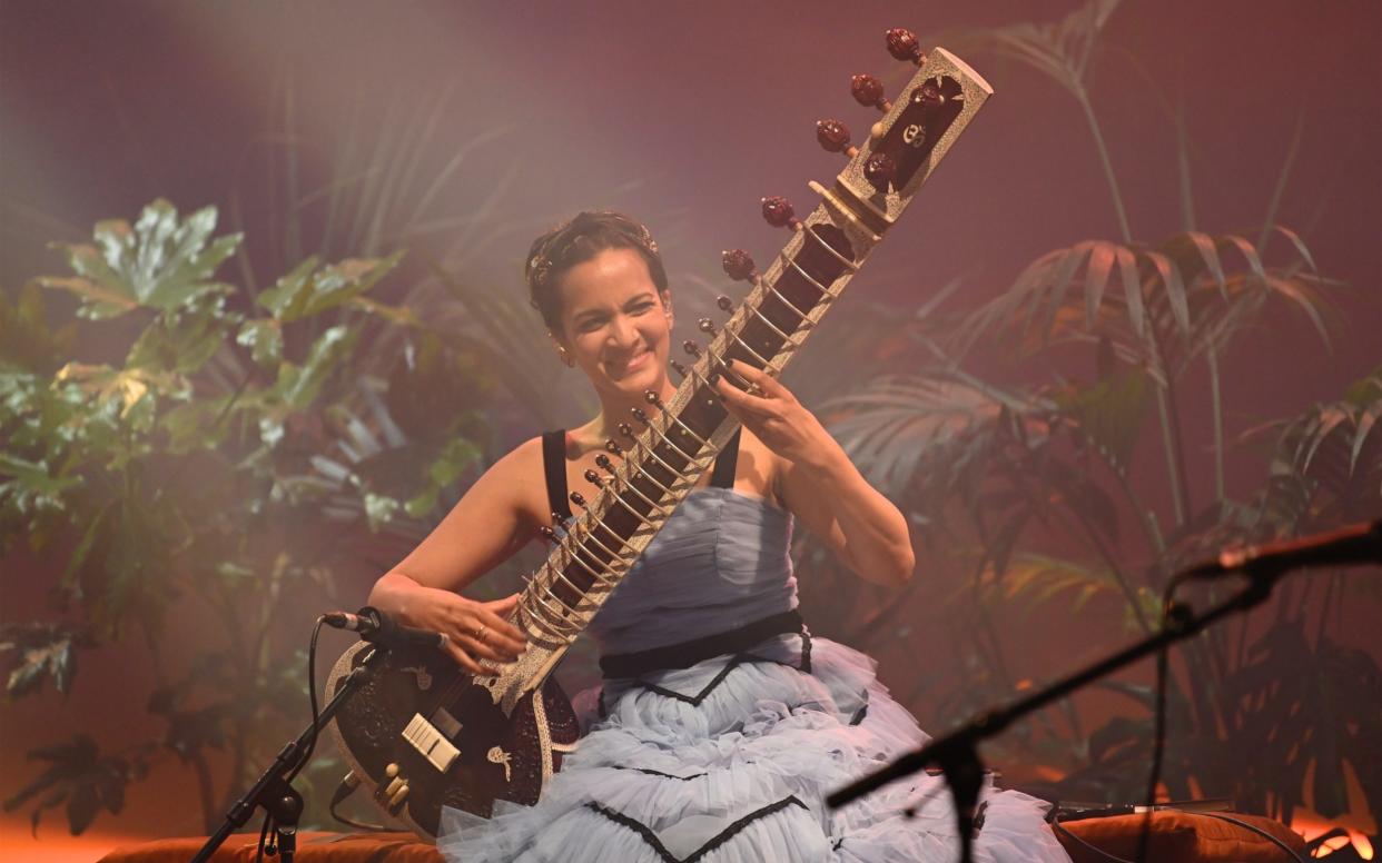 Anoushka Shankar finally reached the stage at the Southbank Centre, 13 months late - Tom Howard