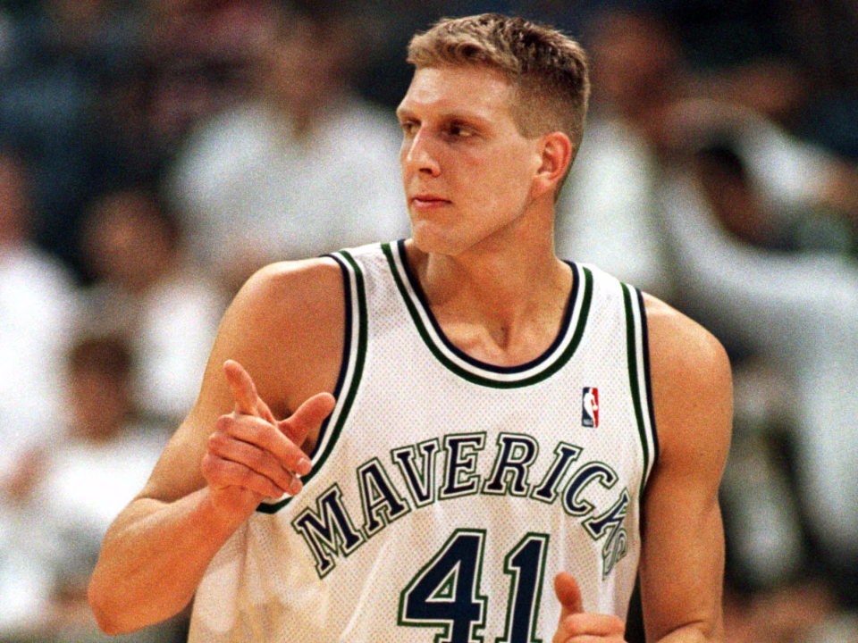 Dirk Nowitzki, Feb. 1999