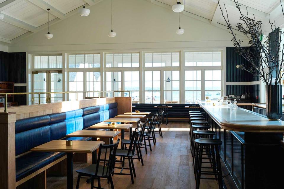 Bar and restaurant at The Lake House on Canandaigua, voted one of the best resorts in New York State