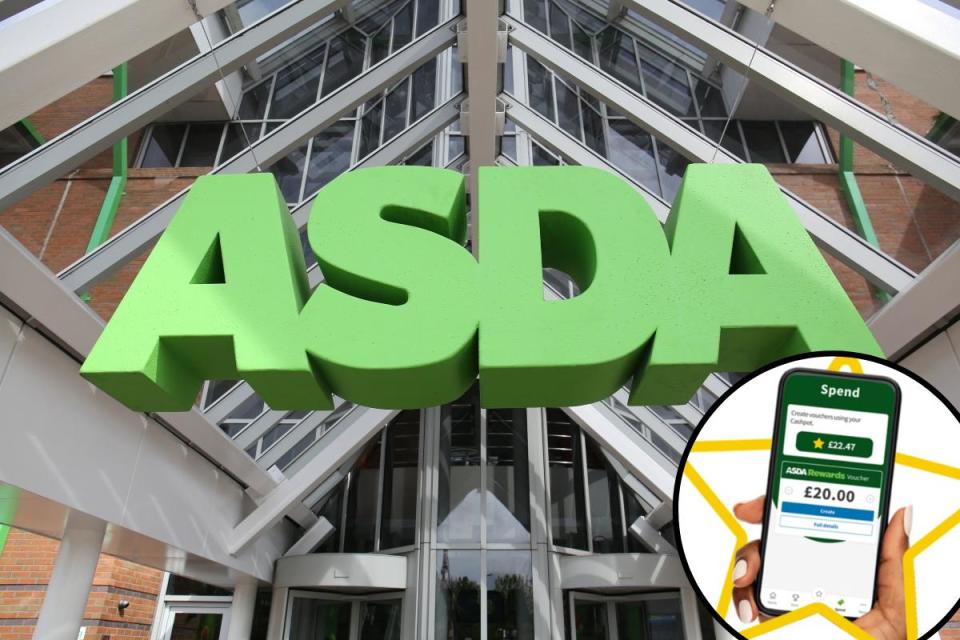 Asda is giving customers a £5 reward in its loyalty app <i>(Image: Asda/PA)</i>