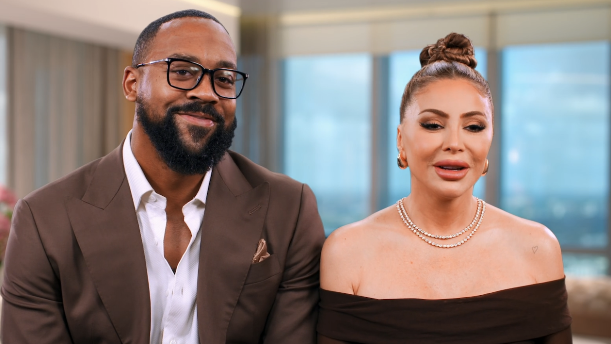  Marcus Jordan and Larsa Pippen on RHOM. 