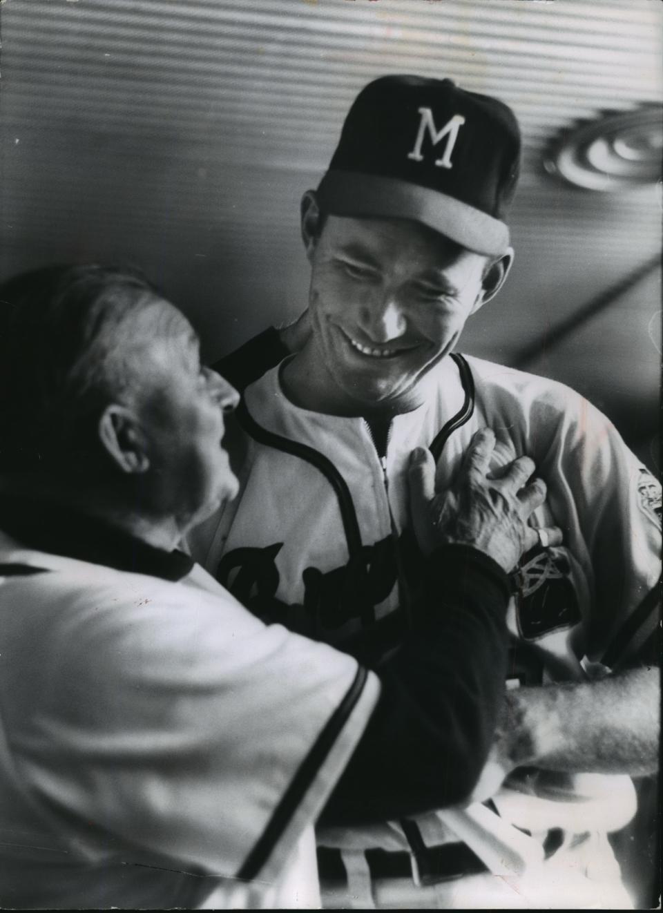 Joe Adcock, who played for the Milwaukee Braves, was inducted into the Walk of Fame in 2016.