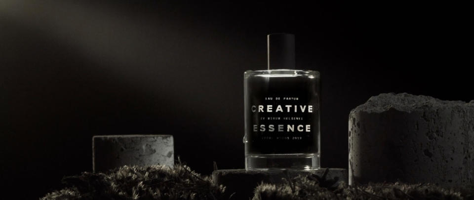 Imagen del perfume que la compañía de publicidad ha creado con el sudor de sus empleados. (Créditos: Vimeo Mirum Helsinki)