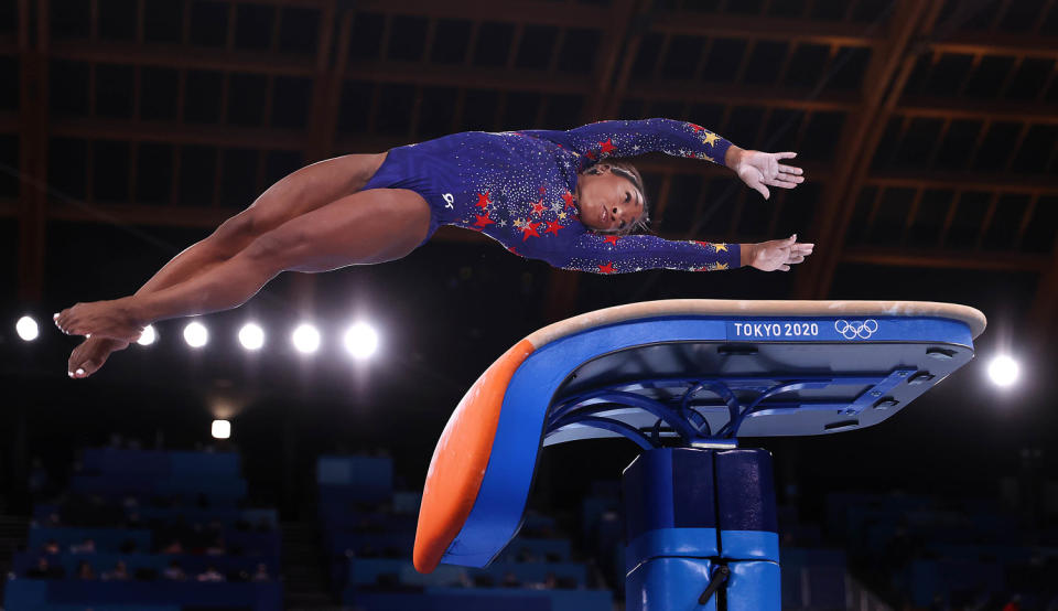 Simone Biles (Laurence Griffiths / Getty Images)